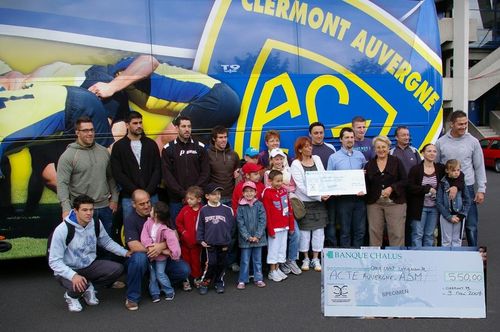 Nouveau bus de l’ASM et Acte Auvergne